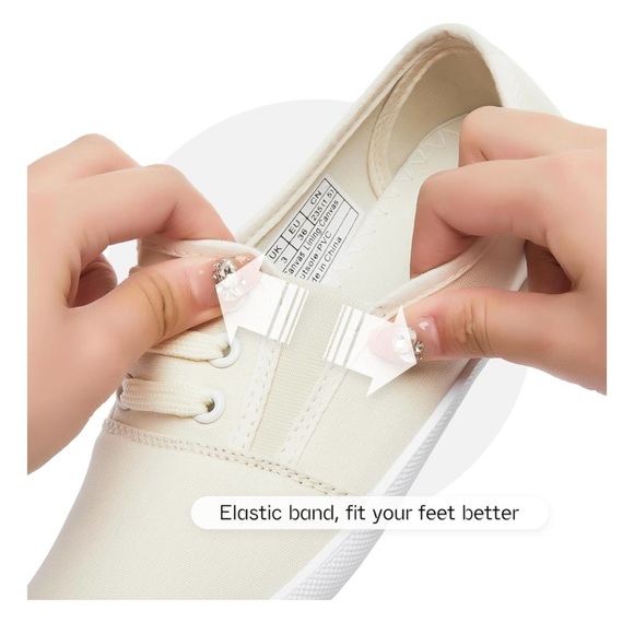 NWOT-Shupua Womens 11 Beige Light & Breathable Canvas Casual Slip-On Sneakers - Picture 2 of 15